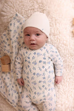 Load image into Gallery viewer, Ribbed leaf layette set - Floral
