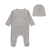 Load image into Gallery viewer, Babyland toile layette set - Blue cloud
