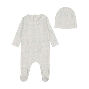 Babyland toile layette set - Ivory boys