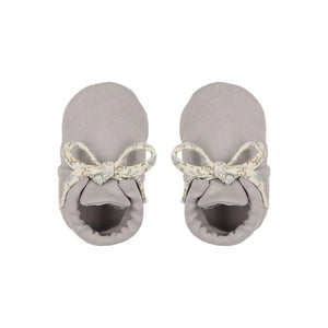 Organic ditsy booties - fortress