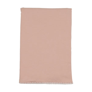 Beau bow layette set - rose dust