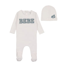 Load image into Gallery viewer, Bebe ditsy layette set - arctic white boys
