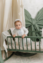 Load image into Gallery viewer, Bliss bebe layette set - Ivory and blue
