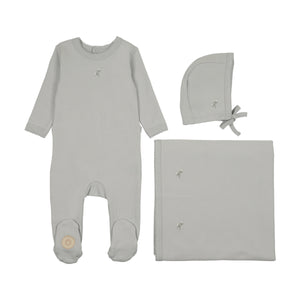 Blooming boys layette set - Blue dawn