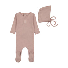 Load image into Gallery viewer, Bird Pointelle Footie/Bonnet-Muted Pink
