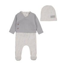 Load image into Gallery viewer, Birdcage Toile Outfit - Dusty Blue
