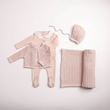 Load image into Gallery viewer, Delicata Ensemble Layette set - Mauve
