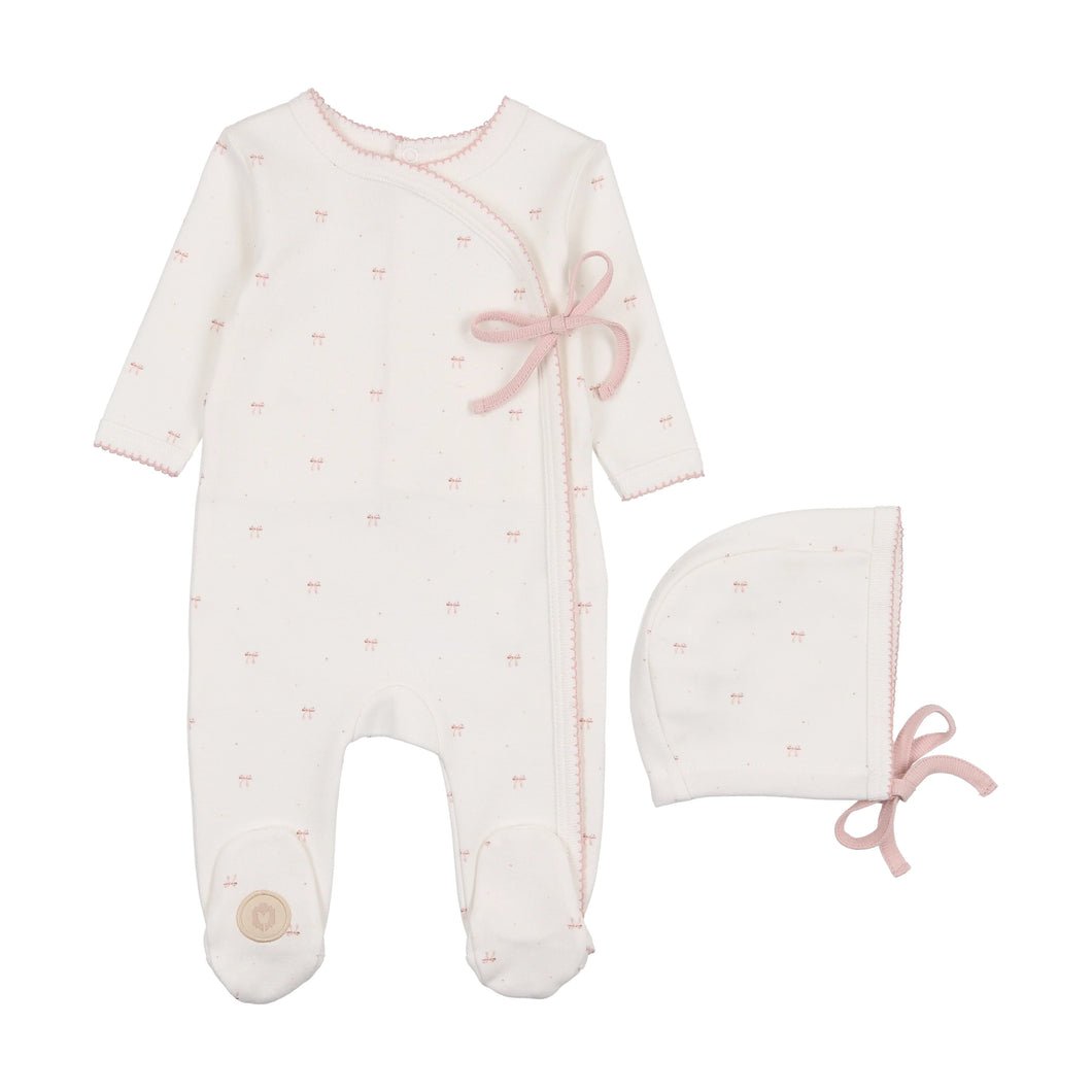 Bow wrap gift set - Ivory