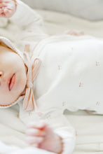 Load image into Gallery viewer, Bow wrap layette set  - Ivory
