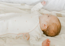Load image into Gallery viewer, Bow wrap layette set  - Ivory
