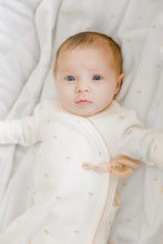 Load image into Gallery viewer, Bow wrap layette set  - Ivory
