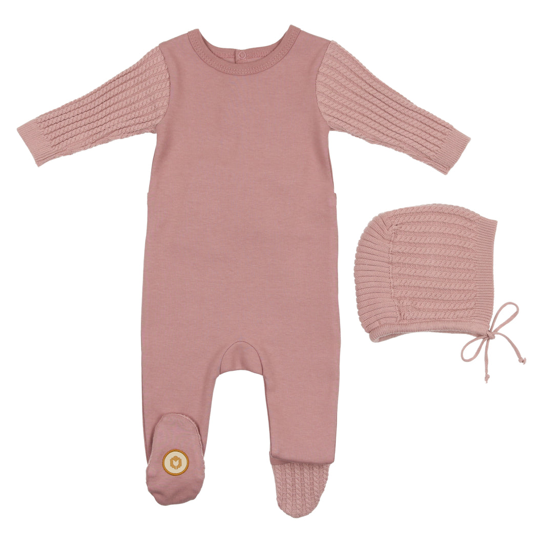 Braided french gift set - woodrose
