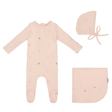 Load image into Gallery viewer, Girls mini embroiderd butterfly layette set
