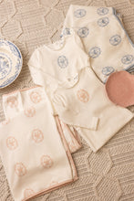 Load image into Gallery viewer, Butterfly motif layette set - Chalk white boys
