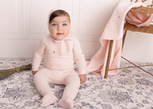 Load image into Gallery viewer, Girls mini embroiderd butterfly layette set
