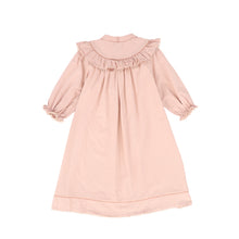 Load image into Gallery viewer, Cotton contrast trim dress - Pink
