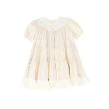 Load image into Gallery viewer, Lace tiered dress - Cream
