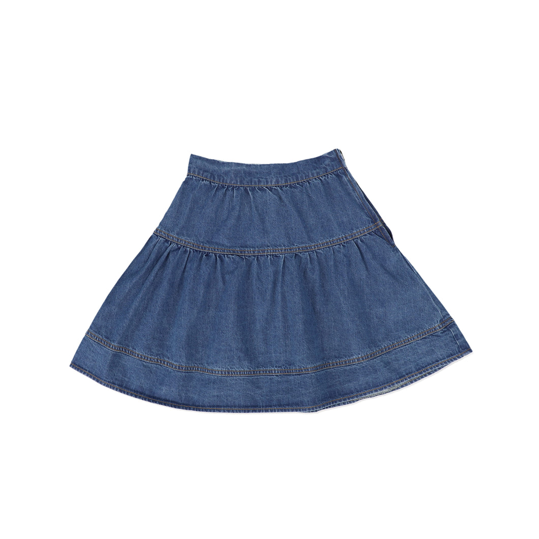 Denim waisted skirt - Denim