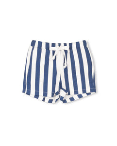 Main denim stripe shorts - Blue