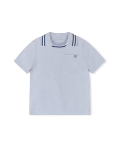 Antilla crew and collar shirt - Blue