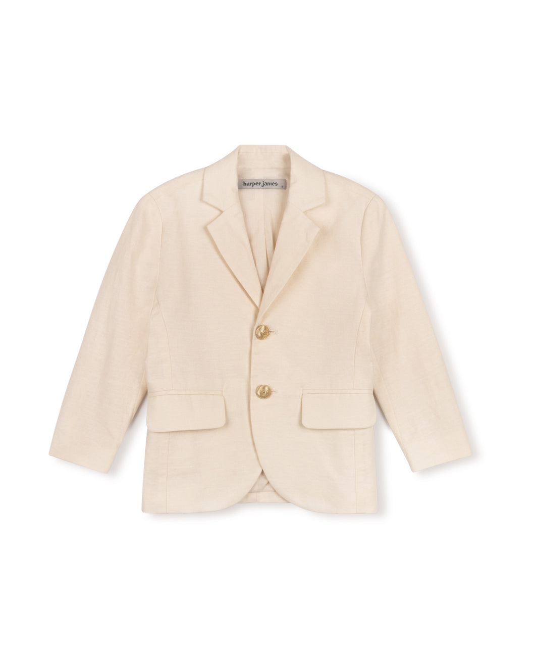 Ezzo sleeve patch blazer - Beige