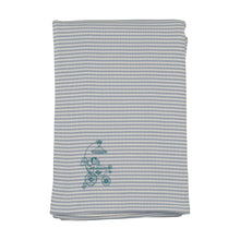 Load image into Gallery viewer, Carriage Sketch-Crisp Blue Layette set
