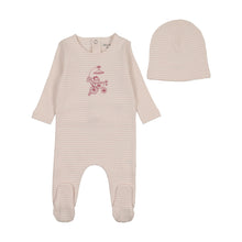 Load image into Gallery viewer, Carriage Sketch Footie/Beanie-Pinkalicious
