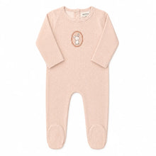 Load image into Gallery viewer, Bunny Pin Dot Collection - Pink - Footie
