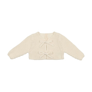 Chunky knit shrug - cream girl
