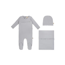 Load image into Gallery viewer, Citrine logo layette set - Cloud blue
