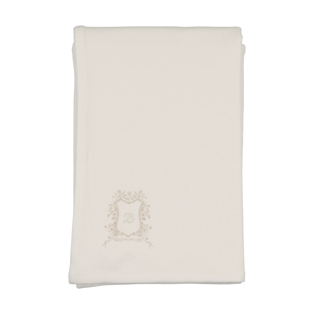 Classic crest layette set - Chalk white boys