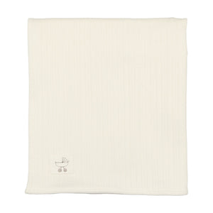 Classic pointelle layette set - Snow white
