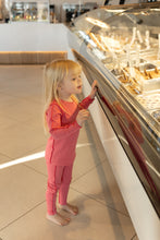 Load image into Gallery viewer, Classic ribbed loungewear - bright coral
