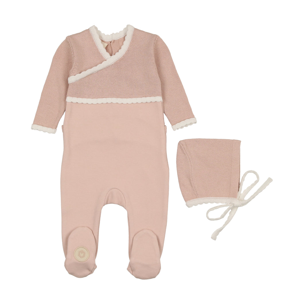 Classic wrap gift set - pink whip
