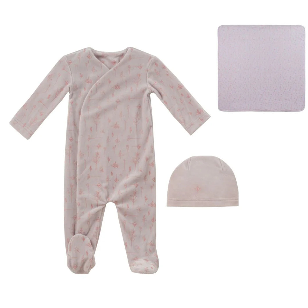 Stem fusion layette set - Pink