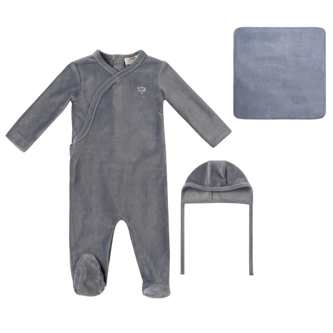 Tiny miracle layette set - Blue