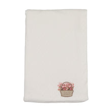 Load image into Gallery viewer, Crochet Basket-Chalk White Girls Layette set
