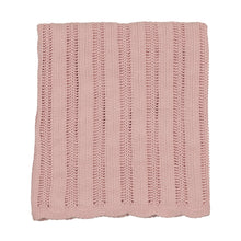 Load image into Gallery viewer, Crochet blanket, cardigan and bonnet gift set - champagne pink
