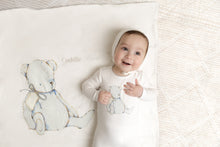 Load image into Gallery viewer, Cuddle Time-Chalk White Boys Layette set

