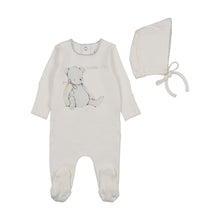 Load image into Gallery viewer, Cuddle Time-Chalk White Boys Layette set
