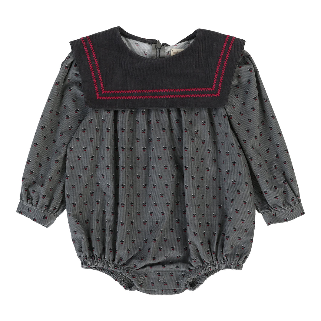 Primrose romper - Pale grey