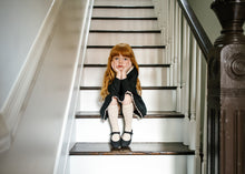 Load image into Gallery viewer, Black collar dress
