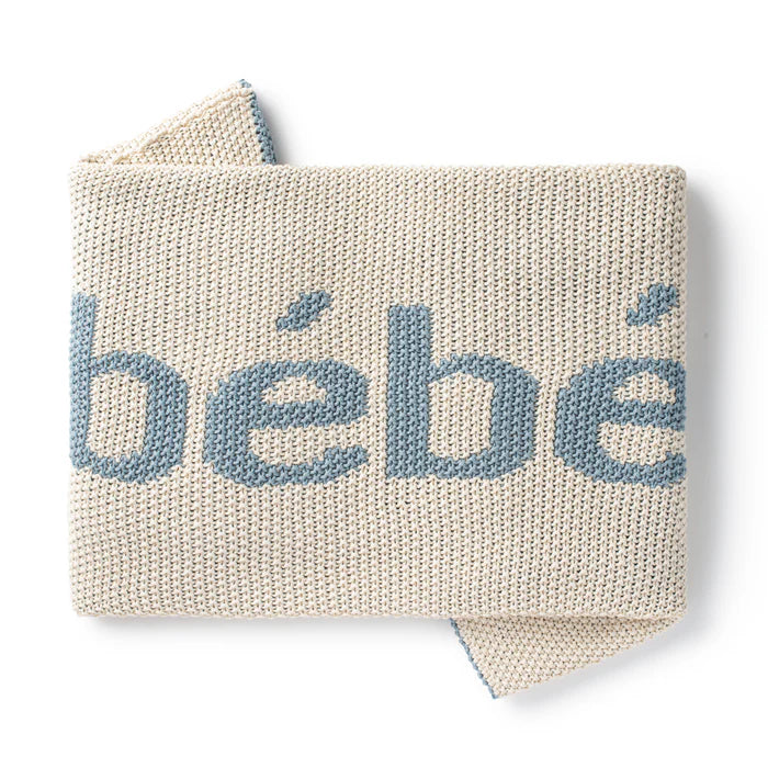 Domani Home - Bebe Blanket Blue