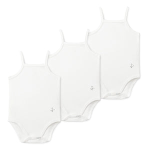 Boys solid undershirts - white
