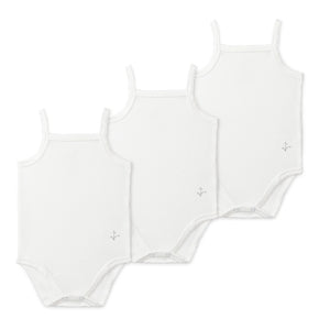 Girls solid undershirts - white