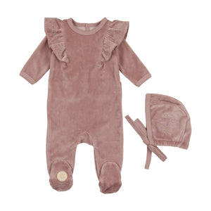 Dainty ruffle gift set - Mauve
