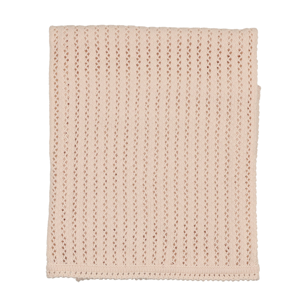 Dainty sweater outfit layette set - Champagne pink