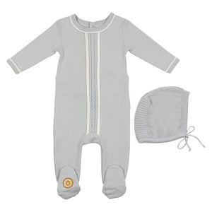 Dimple cord gift set - blue dawn