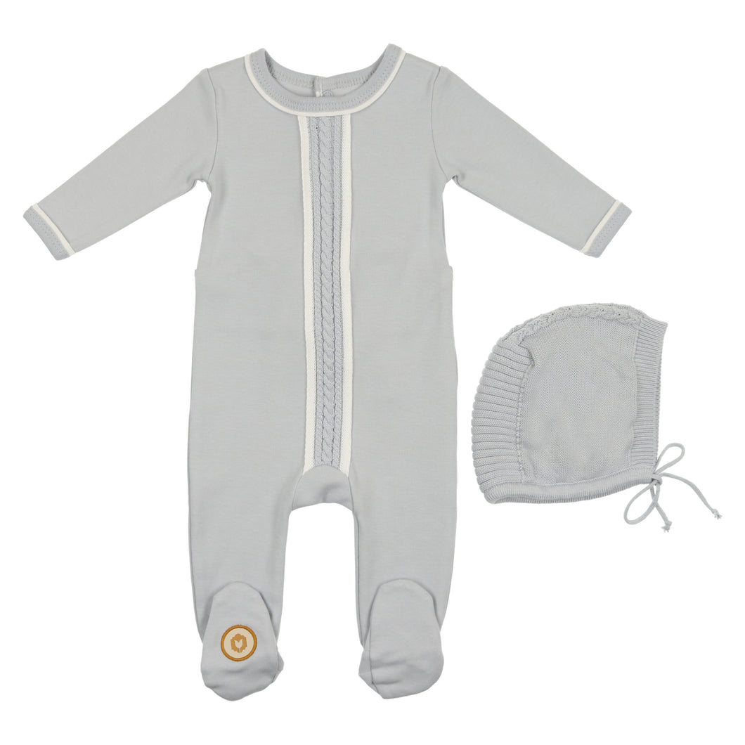 Dimple cord gift set - blue dawn