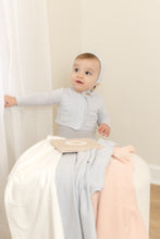 Load image into Gallery viewer, Double Diamond-Sky Blue Layette set
